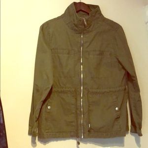 Old Navy Safari Green Utility Jacket Size Large